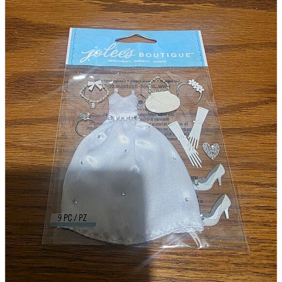 jolee's boutique Other - Jolee’s Boutique Bride Wedding Dimensional Stickers 9pc SPJB245